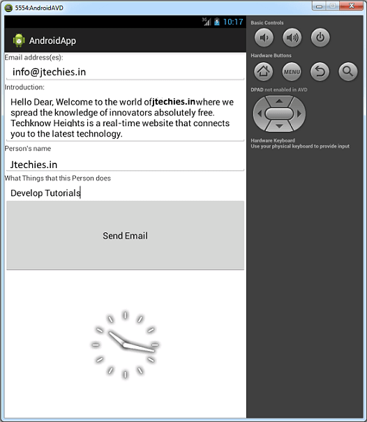 email send in android