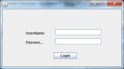 JButton Example Image