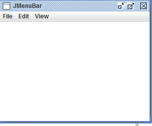 JMenu Example