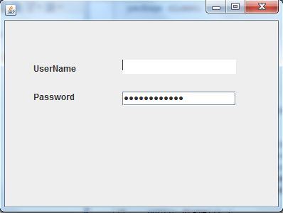 JPassword Example